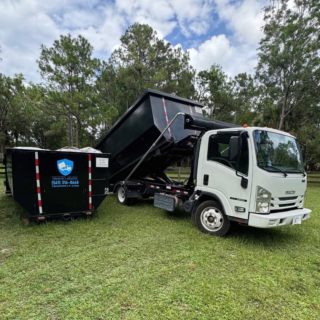 TrashHelp roll-off dumpster